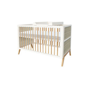 Marelia Multi-Evolutive Bed Rattan 70 x 140 - Neige small 4