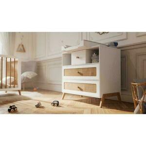 Comoda Marelia cu sertare Rattan - Neige small 7