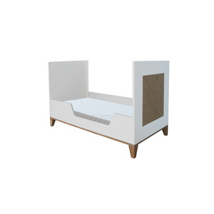 Nami Evolutive Bed Rattan 60 x 120 - Neige small 9