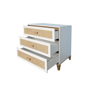 Comoda Nami Rattan - Neige small 1