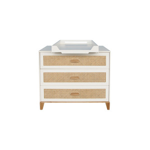 Comoda Nami Rattan - Neige small 5