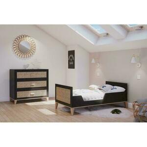 Comoda Nami Rattan - Onyx small 7