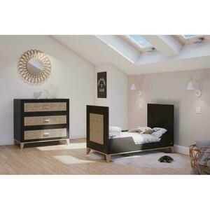 Comoda Nami Rattan - Onyx small 8