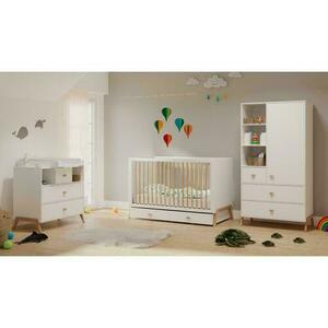 Pat Marelie pat cu sertare Trundle 70 x 140 - Moon small 1