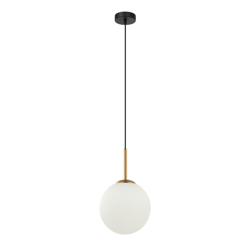 Verifica Lampă pendul Italux Brown Deore E27 maro sticlă albă PND-5578-1S-BRO-BK