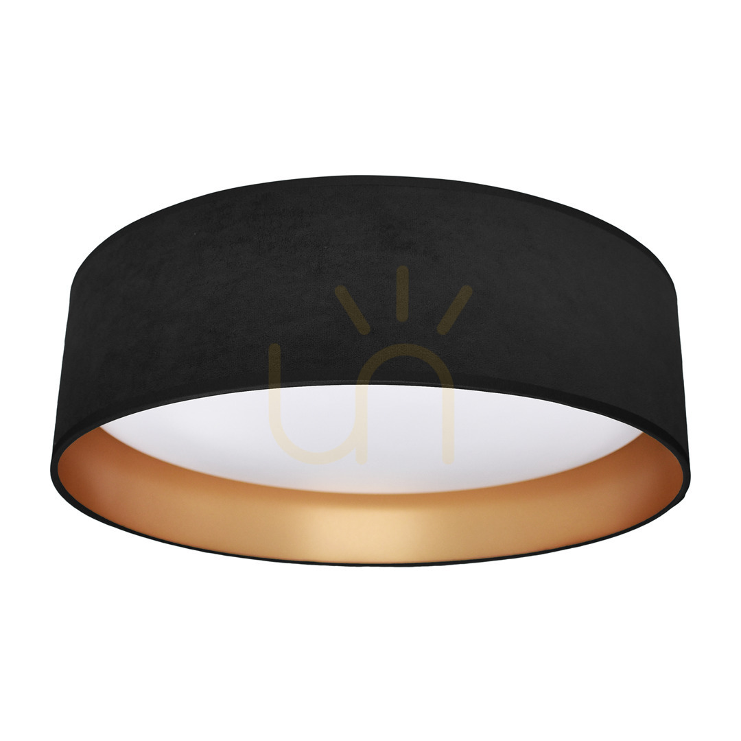 Plafondier Rondo Black 18 W Led