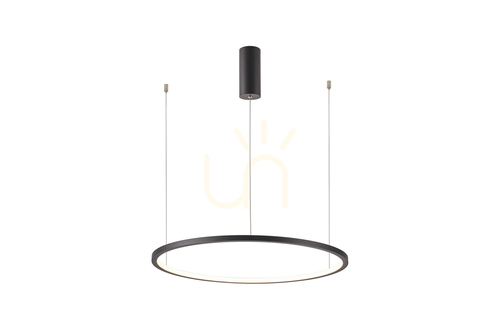 Verifica Lampă suspendată LED Italux Vinola neagră, 60 cm, 3000K/4000K, dimabilă PND-56135B-060RPP-BK-3KS4K-TRDIMM