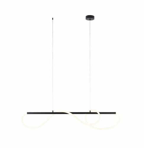 Verifica Lampă suspendată Max Light Laguna P0512 LED neagră 30W 120 cm