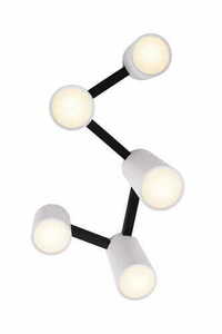 Plafonieră Laxer C0230 albă 5xGU10 metal Max Light small 1