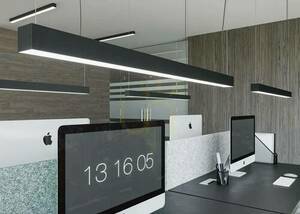 Lampă suspendată PINNE 200 negru Thoro small 15