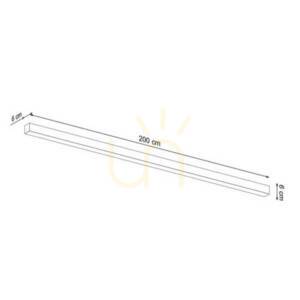 Plafonieră PINNE 200 gri Thoro small 5
