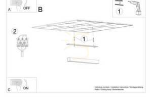 Plafonieră PINNE 200 gri Thoro small 6