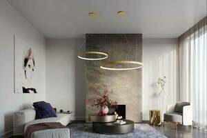 Lampadare RIO 55 aur LED 3000K Thoro small 12