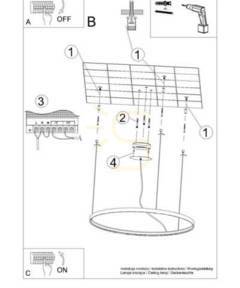 Lampadare RIO 78 auriu LED 3000K Thoro small 10
