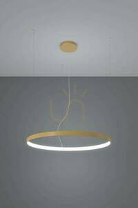 Lustra RIO 55 auriu LED 4000K Thoro small 2
