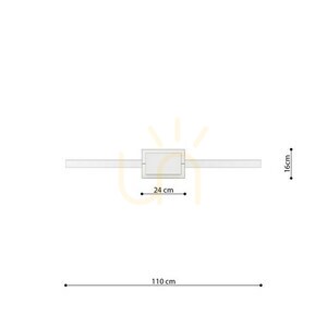 Lampă suspendată RIO 110 auriu LED 4000K Thoro small 9