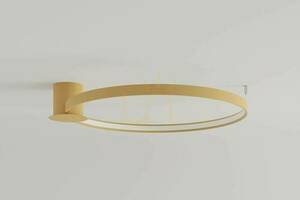 Plafonieră RIO 78 auriu LED 3000K Thoro small 1