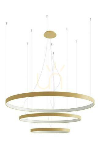 Verifica Candelabru RIO 3 55/78/110 auriu LED 3000K Thoro