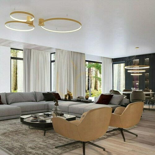 Verifica Candelabru RIO 3 55/78/110 auriu LED 4000K Thoro
