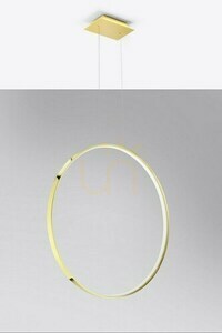 Lampă suspendată RIO 78 aur lustruit LED 3000K Thoro small 1