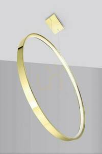 Lampă suspendată RIO 78 aur lustruit LED 3000K Thoro small 3