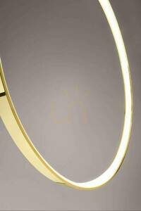 Lampă suspendată RIO 78 aur lustruit LED 3000K Thoro small 6
