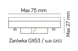 Lampă stâlp exterior SU-MA gri închis 50 cm LED GL 11204 small 5