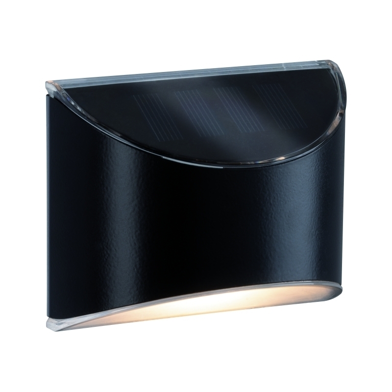 ELLIOT LED pentru fațade cu LED-uri soalr 3000K 5lm IP44 metal / antracit