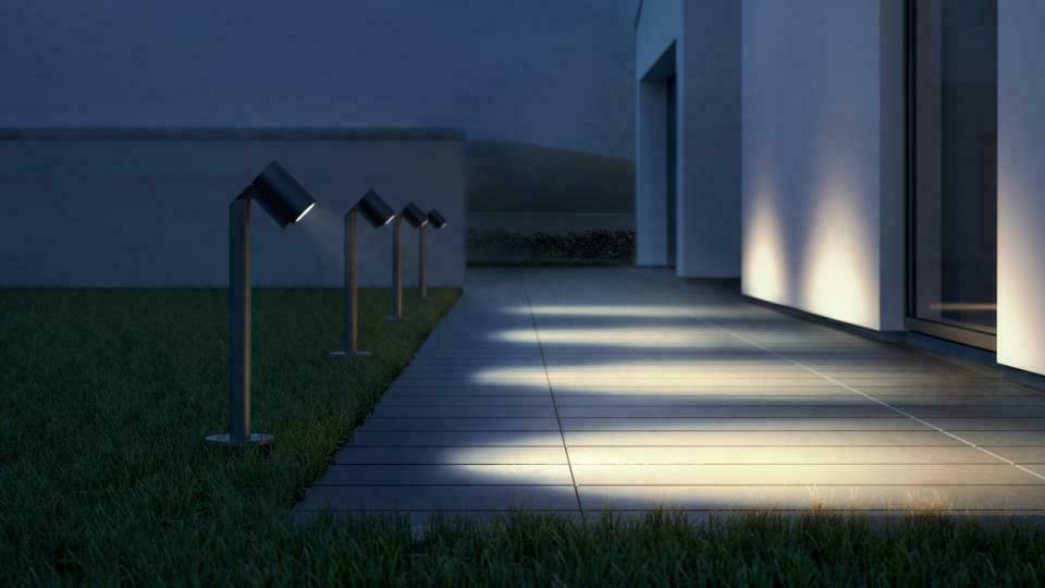 Vedere Steinel Spot WAY Nightautomatic 7W corp de iluminat cu LED antracit Steinel Spot WAY Nightautomatic 7W corp de iluminat cu LED antracit