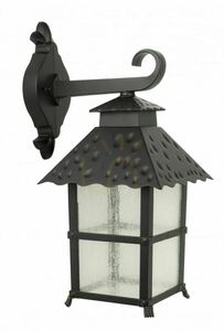 Lampă de perete exterior SU-MA Cadiz negru patinat aluminiu/sticlă K 3012/1/Z small 0