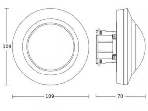 DETECTOR DE MIȘCARE MD-8 COM1 UP BIA small 2