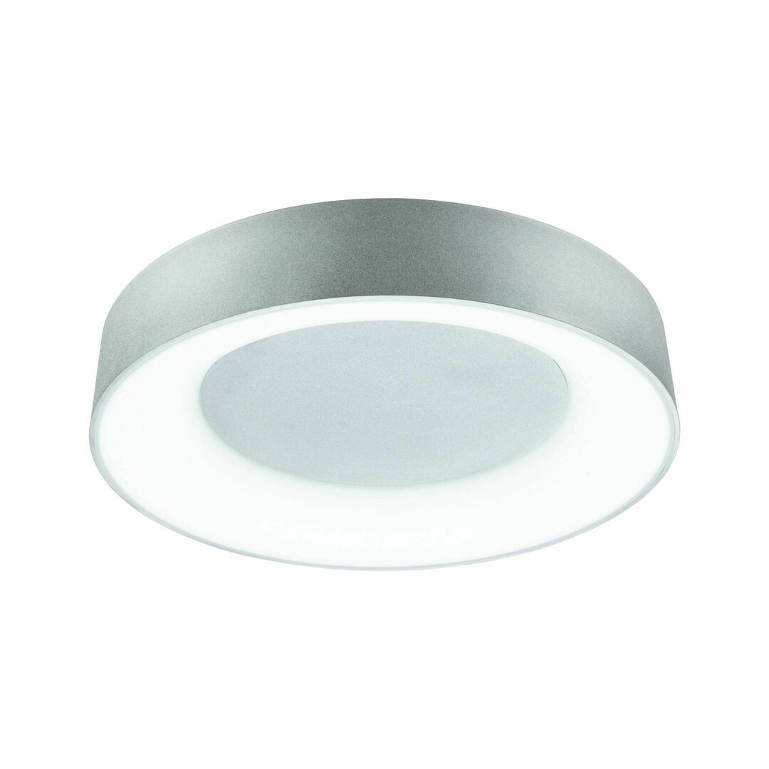 Plafond CASCA LED 23W 2100lm rotund 400mm 2700/4000/6500K IP44 230V aluminiu mat / plastic