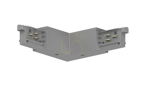 Conector în L pentru șină Stucchi ONETRACK 9012/G, gri small 1
