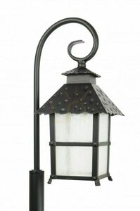 Felinar de grădină SU-MA CADIZ negru patină 116 cm aluminiu/sticlă K 5002/2/Z small 1