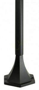 Felinar de grădină SU-MA CADIZ negru patină 116 cm aluminiu/sticlă K 5002/2/Z small 2