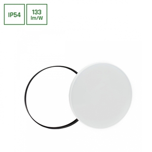 Nymphea Black &amp; White Rings 40 Ww 230 V 115st Ip54 Fi485x70 Alb/Negru rotund. small 0