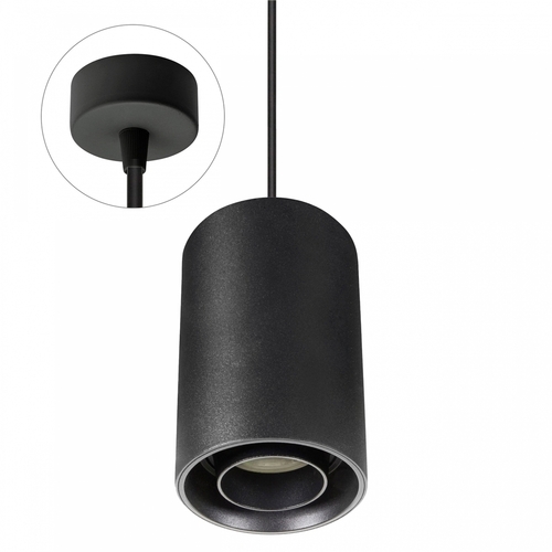 Verifica Chloe Gu10 Spot Gu10 250 V Ip20 80x130mm Negru Rotund Movable cu bază rotundă