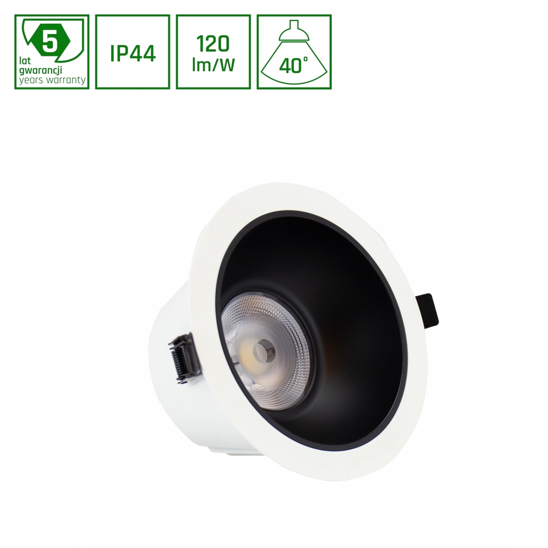 Verifica Orbito Downlight 14 27 W Nw 230 V 40st Ip44 Ra90 Ugr<19 169 X95 Mm Alb/Negru Mat Circle. Reglarea puterii 5 Orbito Downlight 14 27 W Nw 230 V 40st Ip44 Ra90 Ugr<19 169 X95 Mm Alb/Negru Mat Circle. Reglarea puterii 5