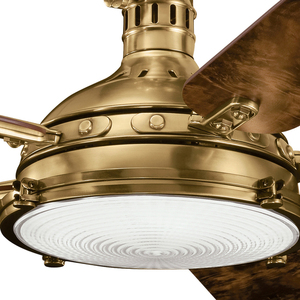 Hatteras Bay - Ventilator 56 inch / 142 - alamă antică lustruită 4 Hatteras Bay - Ventilator 56 inch / 142 - alamă antică lustruită small 4
