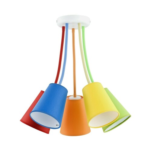 Verifica Lampă de plafon de culoare sârmă 5 Pł.