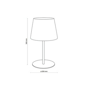 Lampă de noapte Maja White 1Pł small 5