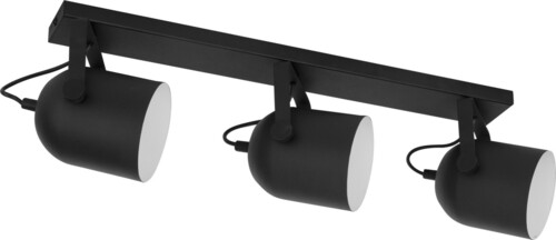 Verifica Lampă de tavan Spectra Black 3 Pł.