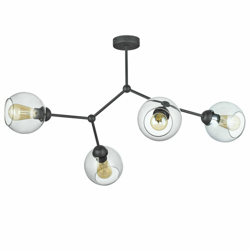 Verifica Lampă de plafon Fairy 4 Pł negru