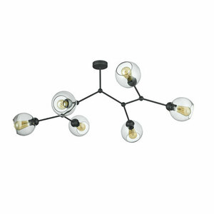 Lampă de plafon Fairy 6 Pł Negru small 0