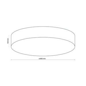 Plafonieră Rondo Graphite 6 Pł 780 small 2