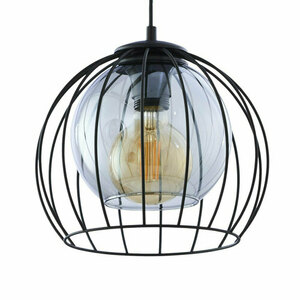Lampă suspendată Universo Black 3 Pł. small 1