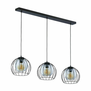 Lampă suspendată Universo Black 3 Pł. small 0