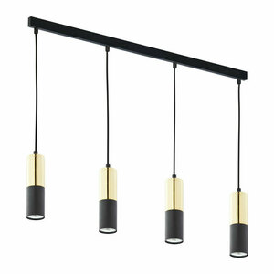 Lampă suspendată Elit Black 4 Pł small 0