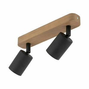 Top Wood Black Plafonieră neagră 2 Pł small 2