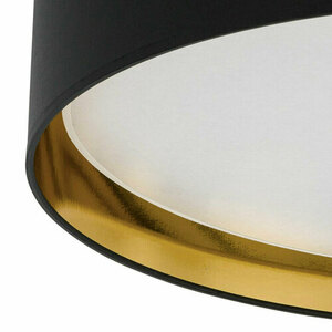 Lampă de plafon Bilbao negru/auriu 4 Pł 600 small 2